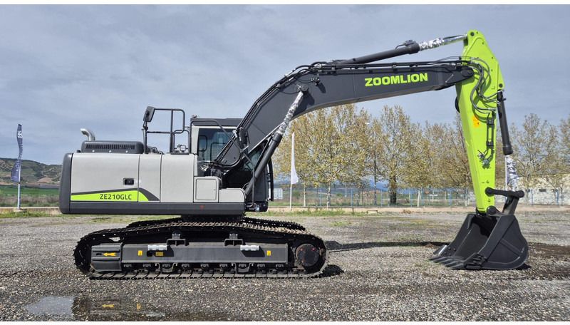 2026 Zoomlion ZE210GLC crawler excavator side view 2026 Zoomlion ZE210GLC crawler excavator side view