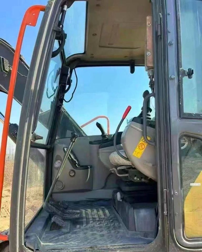 2025 Volvo EC80D crawler excavator cab interior view 2025 Volvo EC80D crawler excavator cab interior view