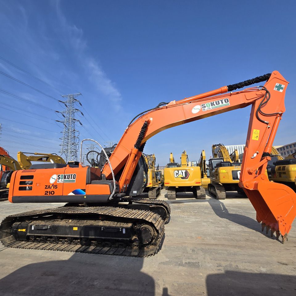 2022 Hitachi ZAXIS 210 crawler excavator side view
