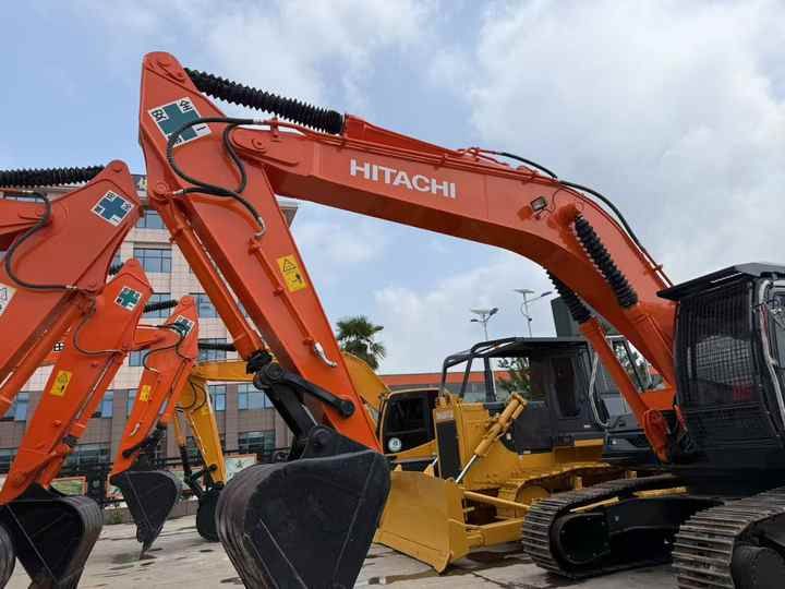 2022 Hitachi ZX350 crawler excavator side view