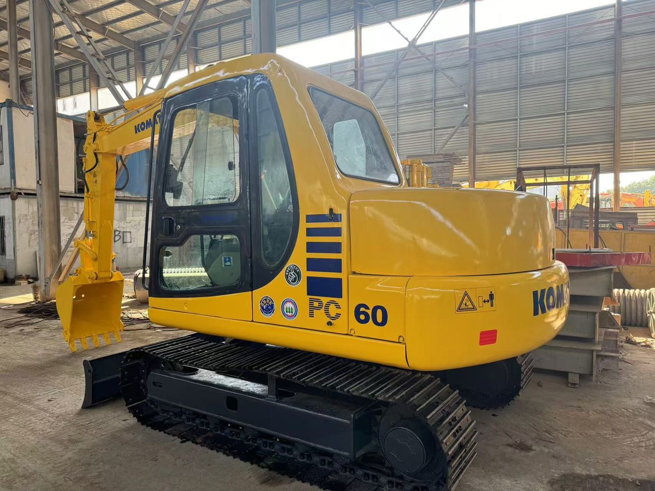 2018 Komatsu PC60-7 mini excavator, side view 2018 Komatsu PC60-7 mini excavator, side view