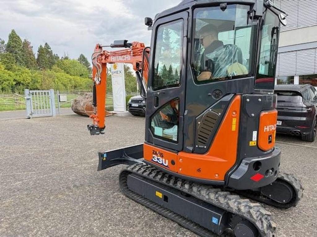 2025 Hitachi ZX33U-6 mini excavator, side view 2025 Hitachi ZX33U-6 mini excavator, side view