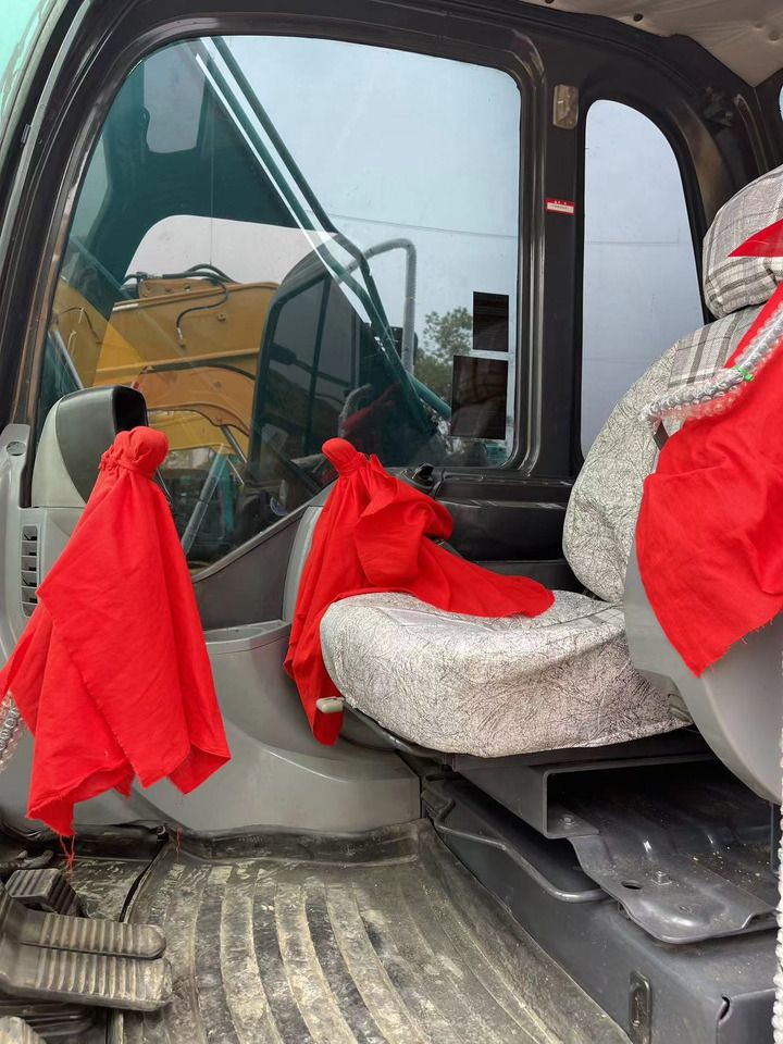 2024 Kobelco SK140 Crawler Excavator interior cab view