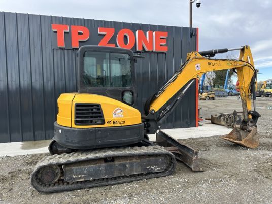 2015 Bobcat E50 mini excavator, side view