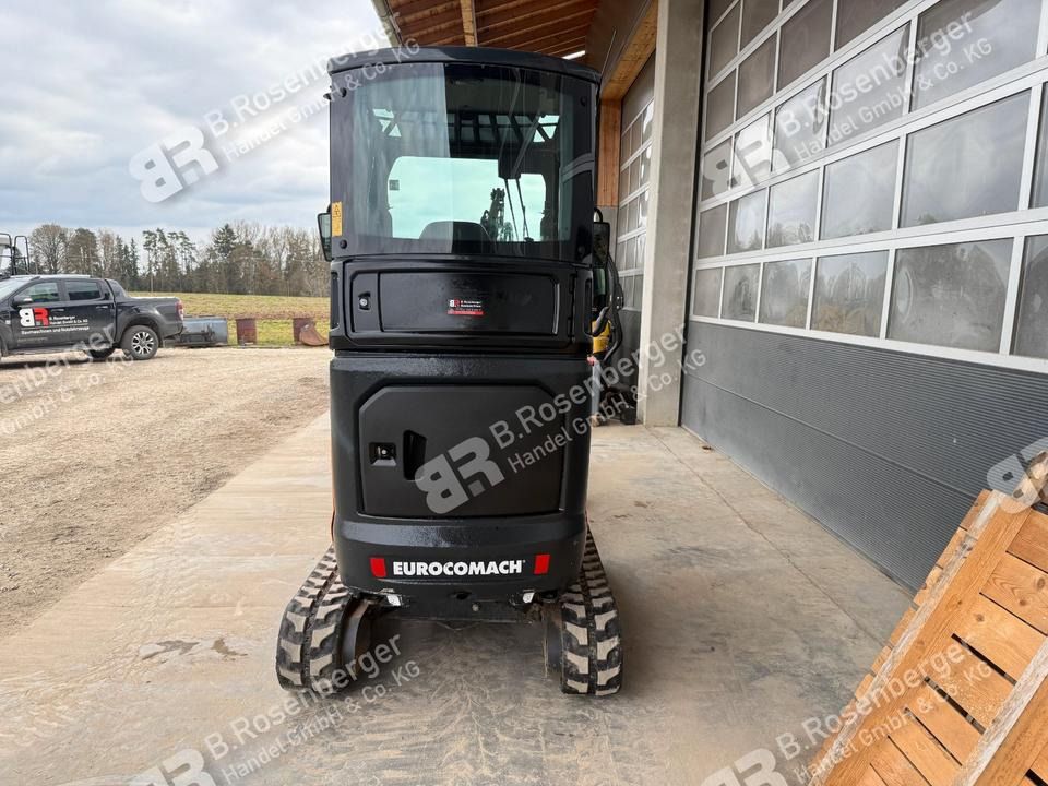 2022 Eurocomach 22SR mini excavator, front view