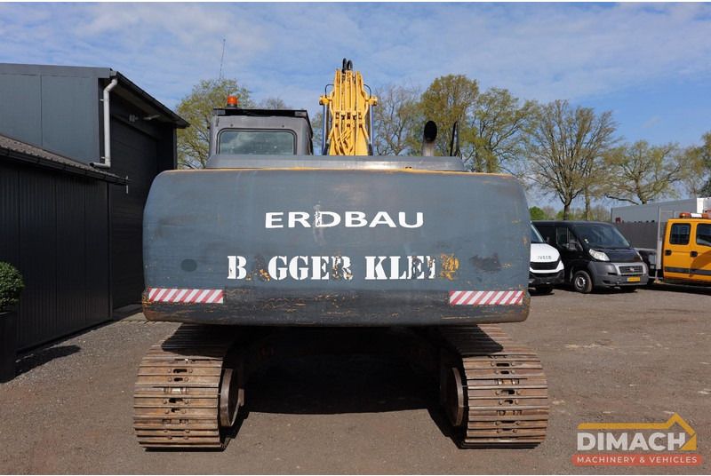 2011 CASE CX210B crawler excavator, rear view