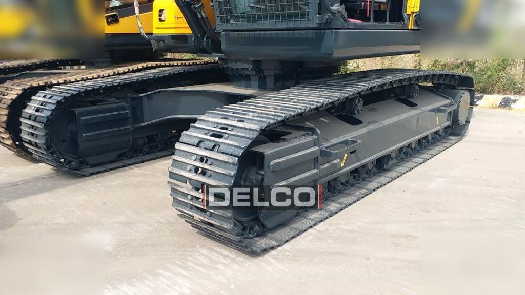 2026 Hyundai R210 crawler excavator undercarriage view