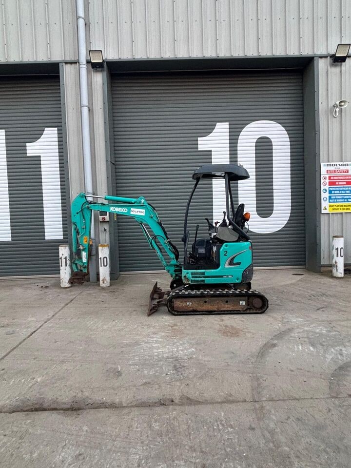 2021 Kobelco SK17SR mini excavator side view 2021 Kobelco SK17SR mini excavator side view