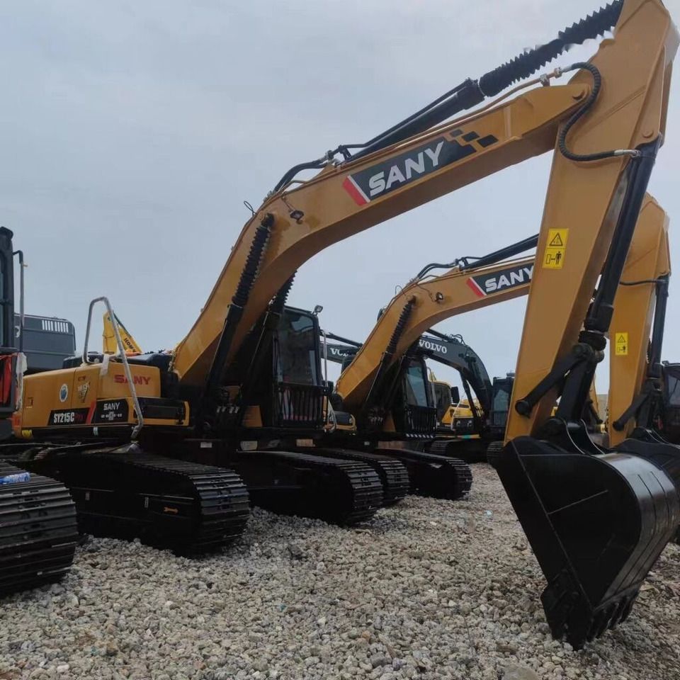 2022 Sany SY215C crawler excavator, side profile view 2022 Sany SY215C crawler excavator, side profile view