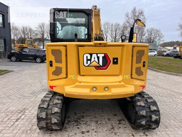 2023 Caterpillar 308-07A mini excavator rear view 2023 Caterpillar 308-07A mini excavator rear view