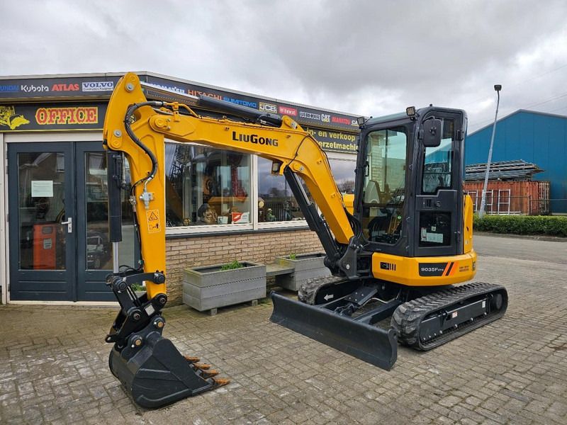 2025 LiuGong 9035F mini excavator, side view