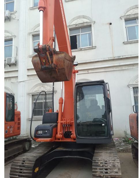 2020 Hitachi ZX120 crawler excavator, front view 2020 Hitachi ZX120 crawler excavator, front view