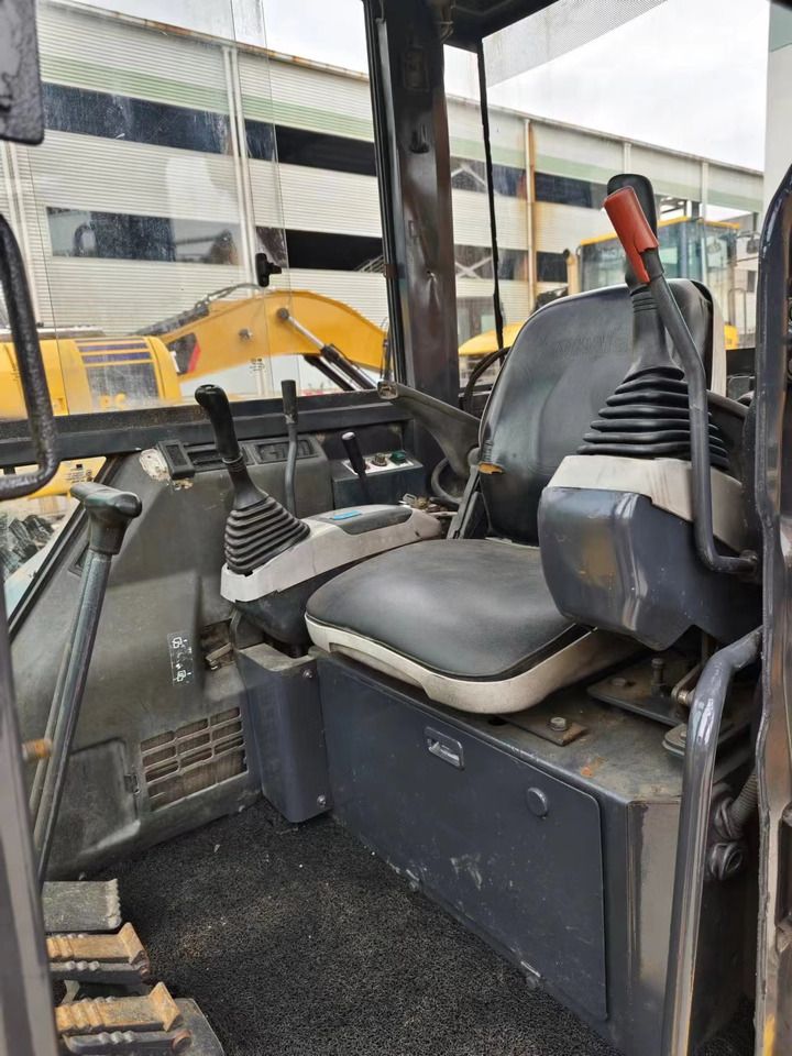 2018 Komatsu PC55MR-2 mini excavator interior view 2018 Komatsu PC55MR-2 mini excavator interior view
