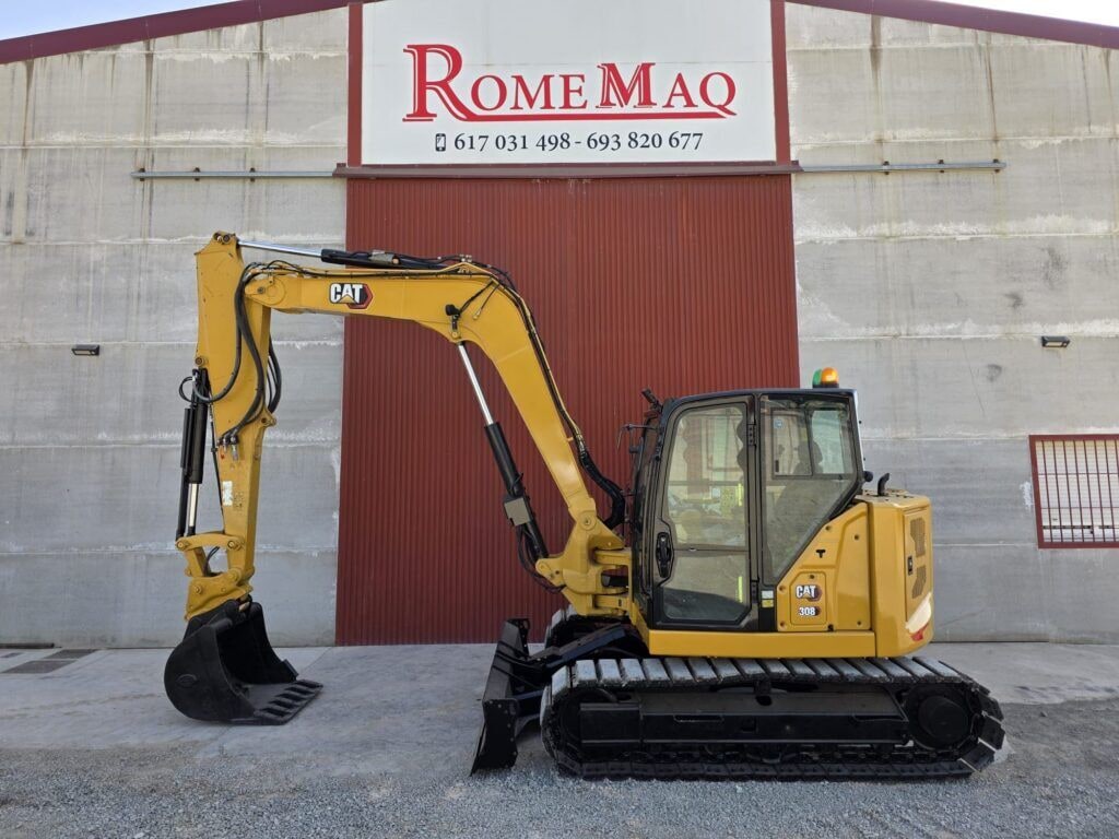 2020 Caterpillar 308C mini excavator side view 2020 Caterpillar 308C mini excavator side view