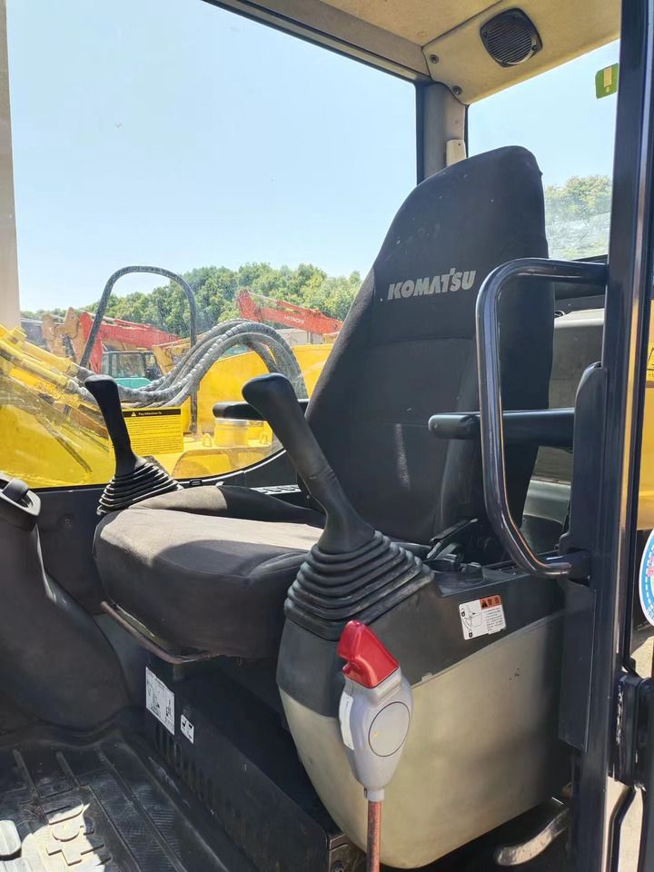 2020 Komatsu PC70-8 mini excavator interior cab view 2020 Komatsu PC70-8 mini excavator interior cab view