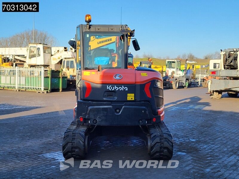 2020 Kubota U56-5 mini excavator rear view 2020 Kubota U56-5 mini excavator rear view