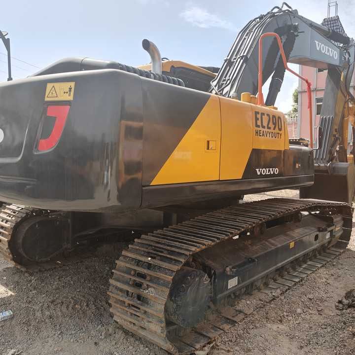 2026 Volvo EC290 crawler excavator rear three-quarter view 2026 Volvo EC290 crawler excavator rear three-quarter view