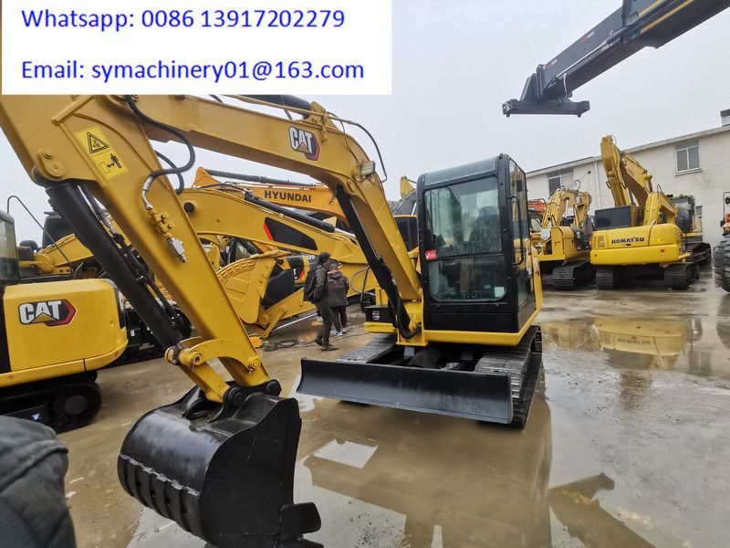 2024 Caterpillar 306E2 mini excavator, front three-quarter view 2024 Caterpillar 306E2 mini excavator, front three-quarter view