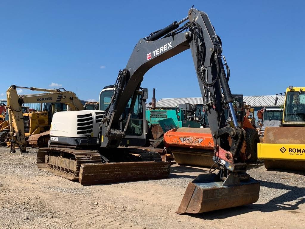 2016 Terex TC 125 crawler excavator, front three-quarter view 2016 Terex TC 125 crawler excavator, front three-quarter view