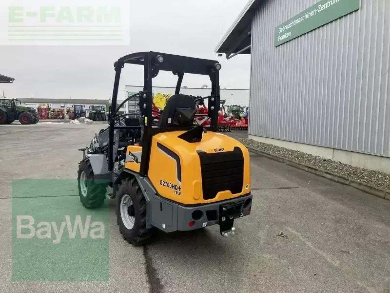 2023 Giant G2700 TELE HD+ mini excavator, rear three-quarter view 2023 Giant G2700 TELE HD+ mini excavator, rear three-quarter view