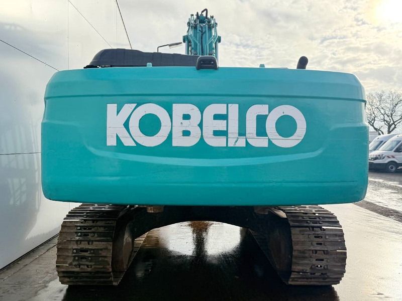 2019 Kobelco SK350LC-10E crawler excavator, rear view 2019 Kobelco SK350LC-10E crawler excavator, rear view