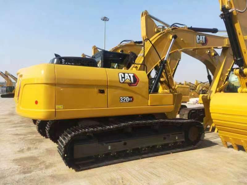 2026 Caterpillar 320GX crawler excavator, rear three-quarter view 2026 Caterpillar 320GX crawler excavator, rear three-quarter view