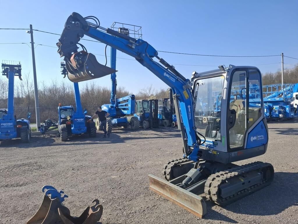 2021 Wacker Neuson ET24 mini excavator, side view