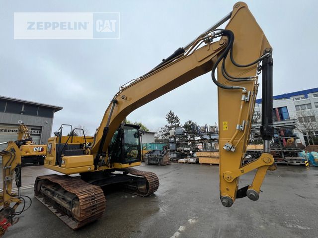 2020 Caterpillar 320-07D crawler excavator, side view