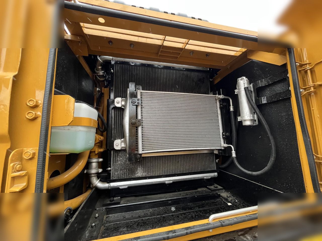 2025 Sany SY215C crawler excavator engine compartment view