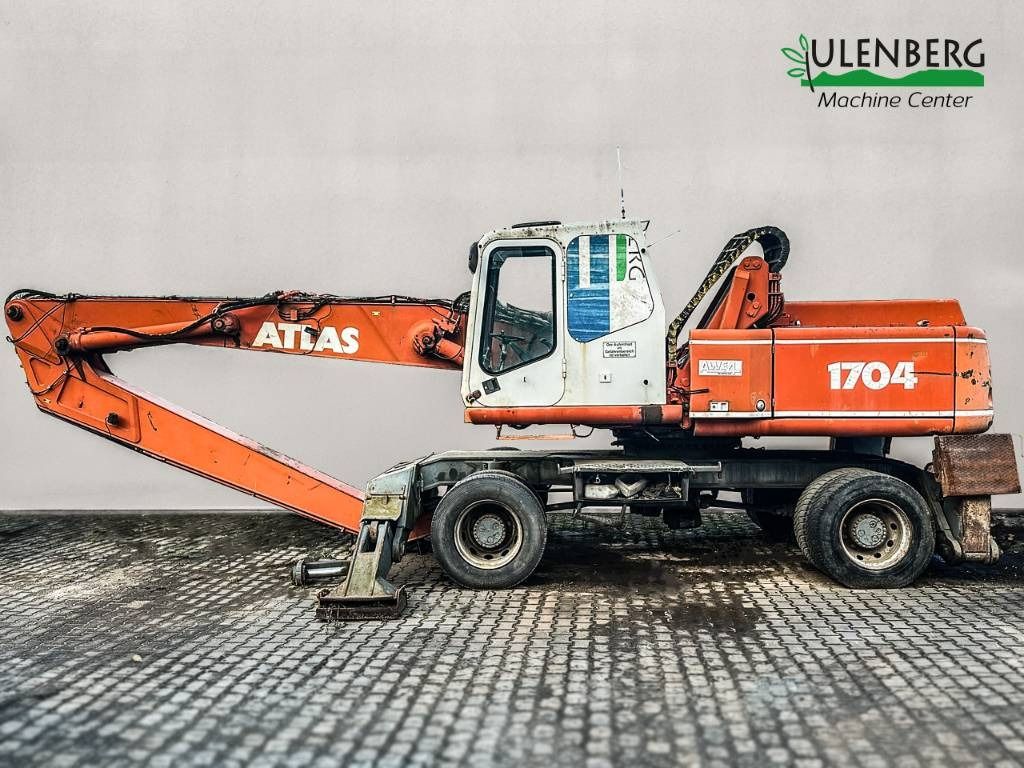 1996 Atlas 1704 MI material handler, side view 1996 Atlas 1704 MI material handler, side view