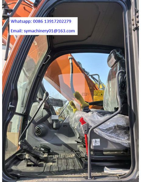 2026 Doosan DX225LC crawler excavator interior cab view 2026 Doosan DX225LC crawler excavator interior cab view