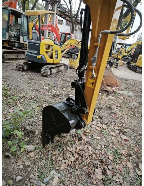 2022 Sany SY35U mini excavator boom and bucket detail