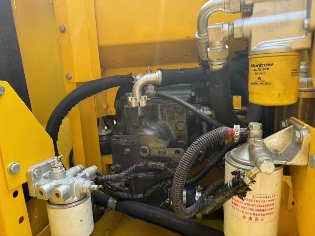 2025 Komatsu PC130 crawler excavator engine compartment detail