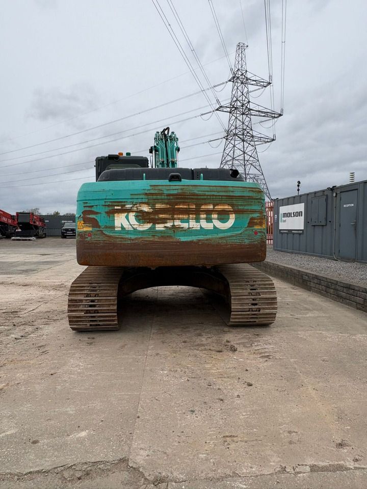 2019 Kobelco SK210LC-10 crawler excavator, rear view