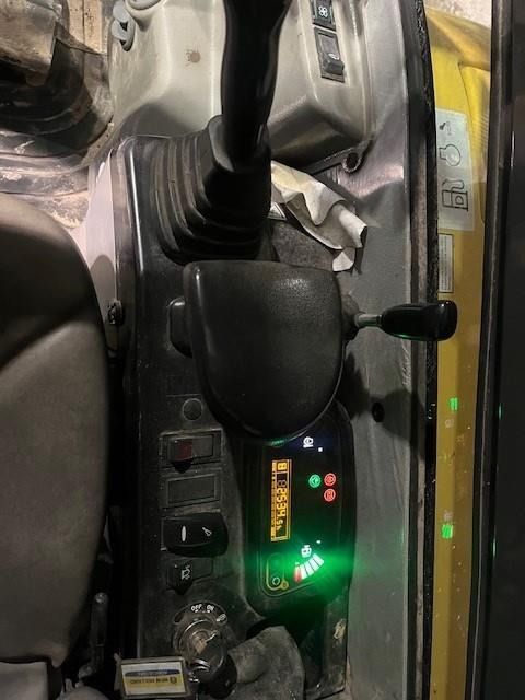 2020 New Holland E26C mini excavator interior control panel view 2020 New Holland E26C mini excavator interior control panel view