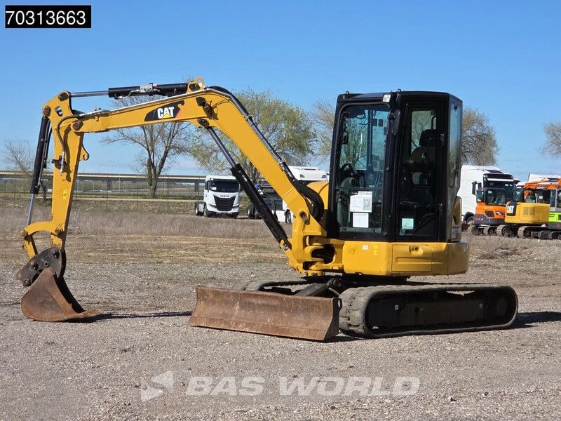 2018 Caterpillar 305E2 mini excavator, side view 2018 Caterpillar 305E2 mini excavator, side view