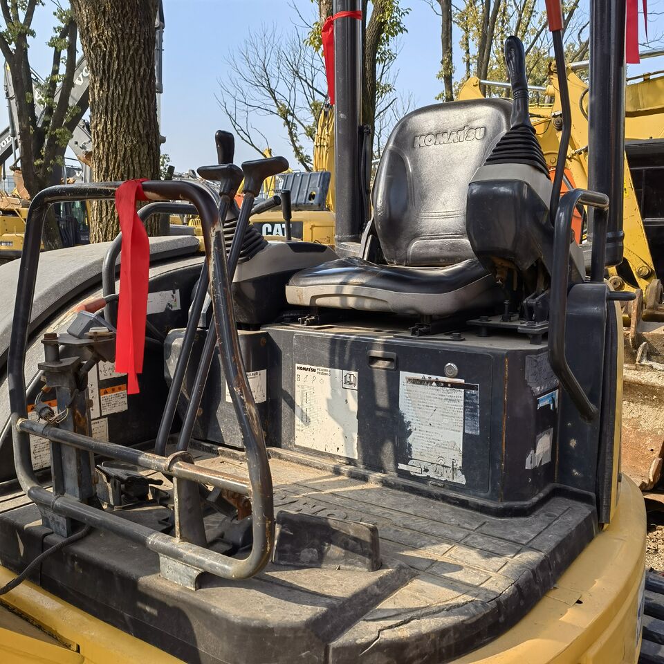 2022 Komatsu PC40MR-2 mini excavator operator station view