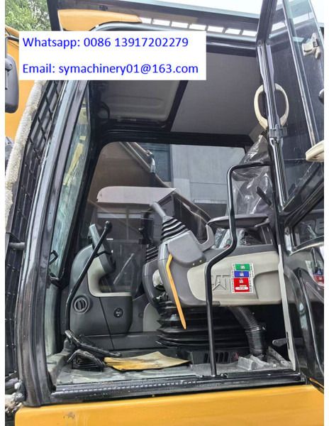 2023 Caterpillar 336D2 crawler excavator cab interior view 2023 Caterpillar 336D2 crawler excavator cab interior view