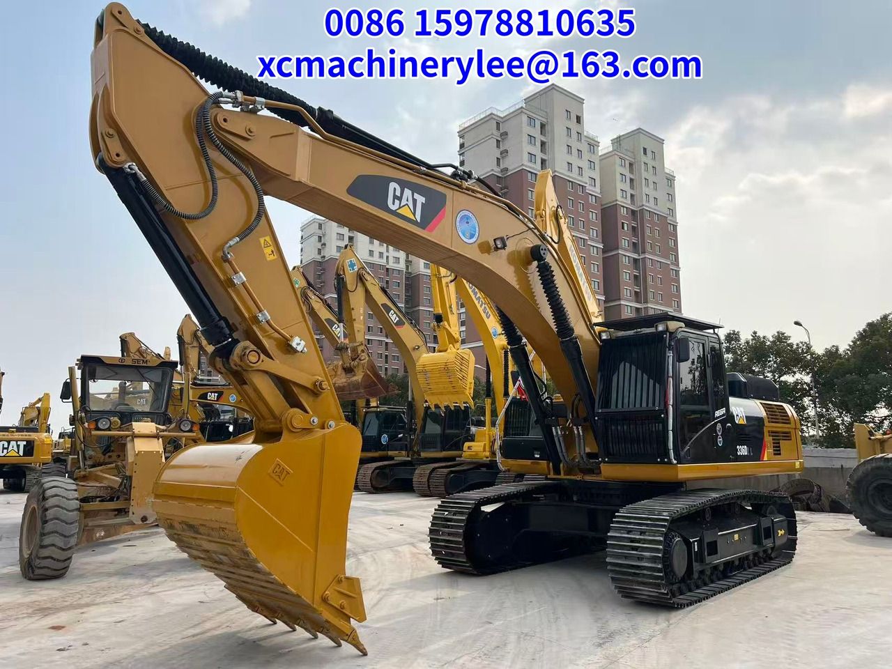 2024 Caterpillar 336D2 crawler excavator, front three-quarter view 2024 Caterpillar 336D2 crawler excavator, front three-quarter view