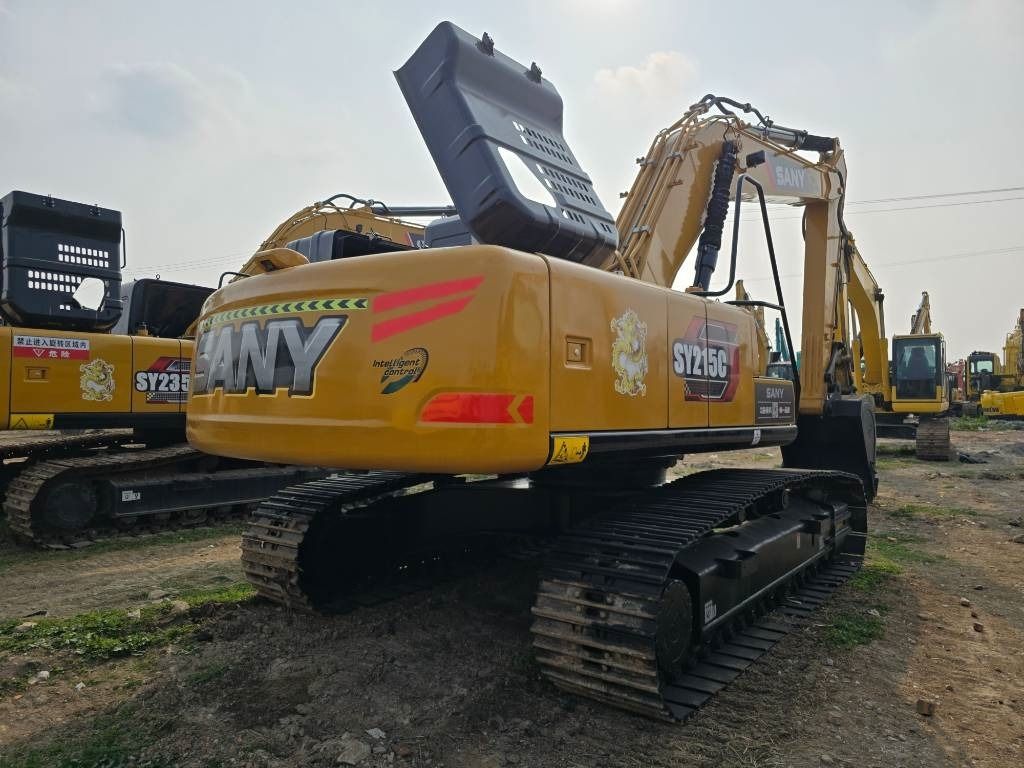 2024 Sany SY215C crawler excavator rear three-quarter view 2024 Sany SY215C crawler excavator rear three-quarter view