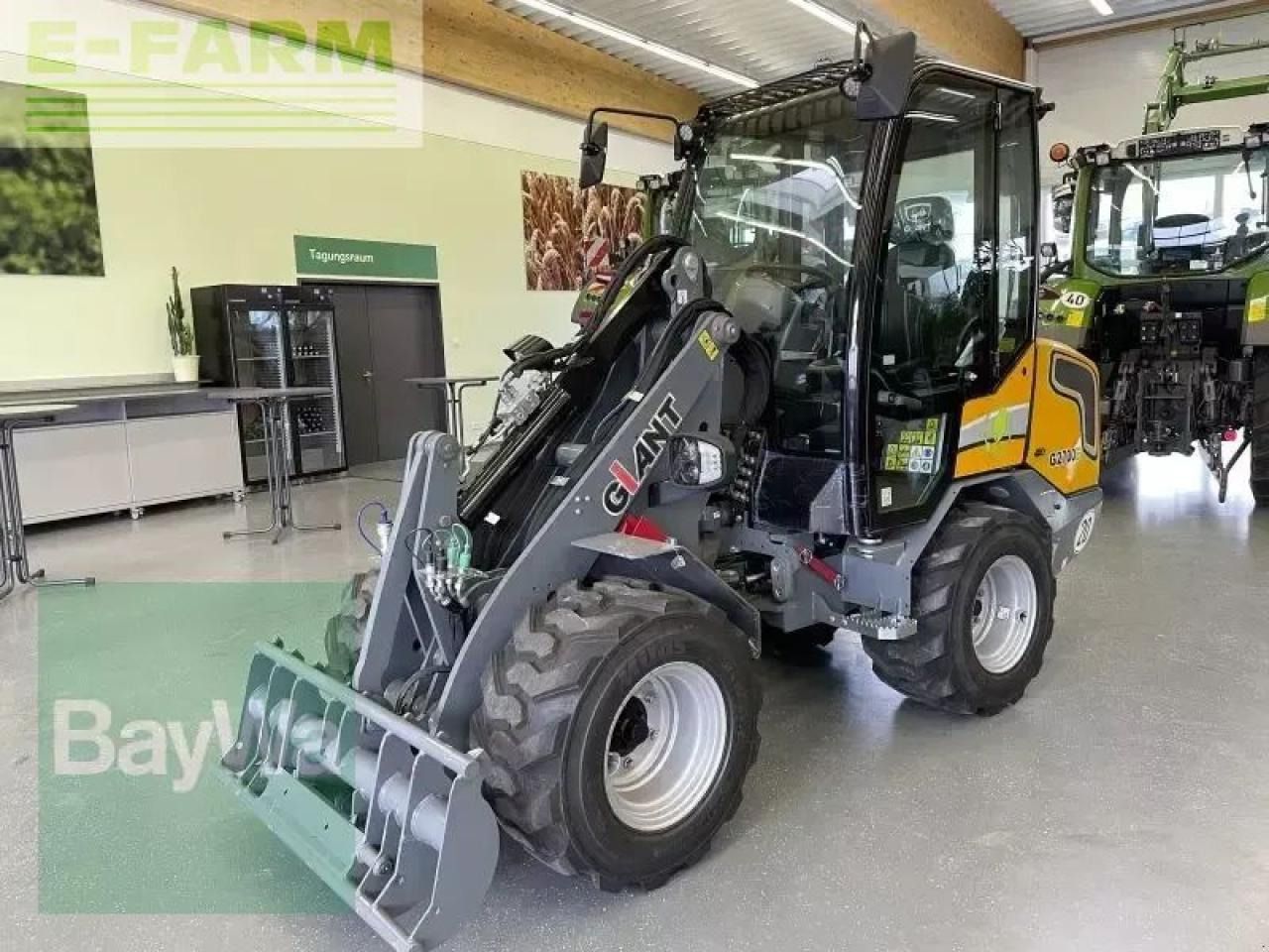 2023 Giant G2700E T wheel loader, front three-quarter view