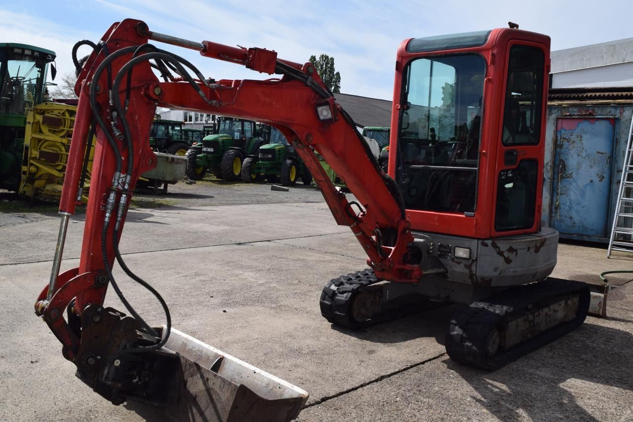2012 Bobcat E26 mini excavator, side view