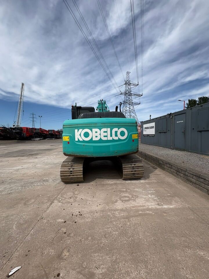 2022 Kobelco SK130LC-11DZ crawler excavator rear view 2022 Kobelco SK130LC-11DZ crawler excavator rear view