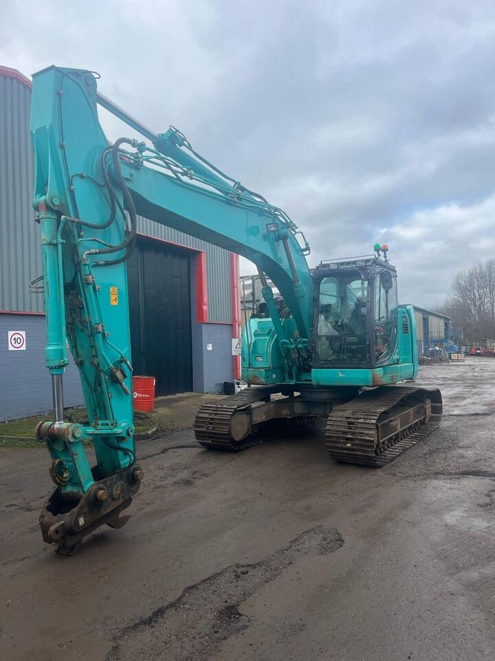 2020 Kobelco SK 230 SR LC-5 E crawler excavator, front three-quarter view