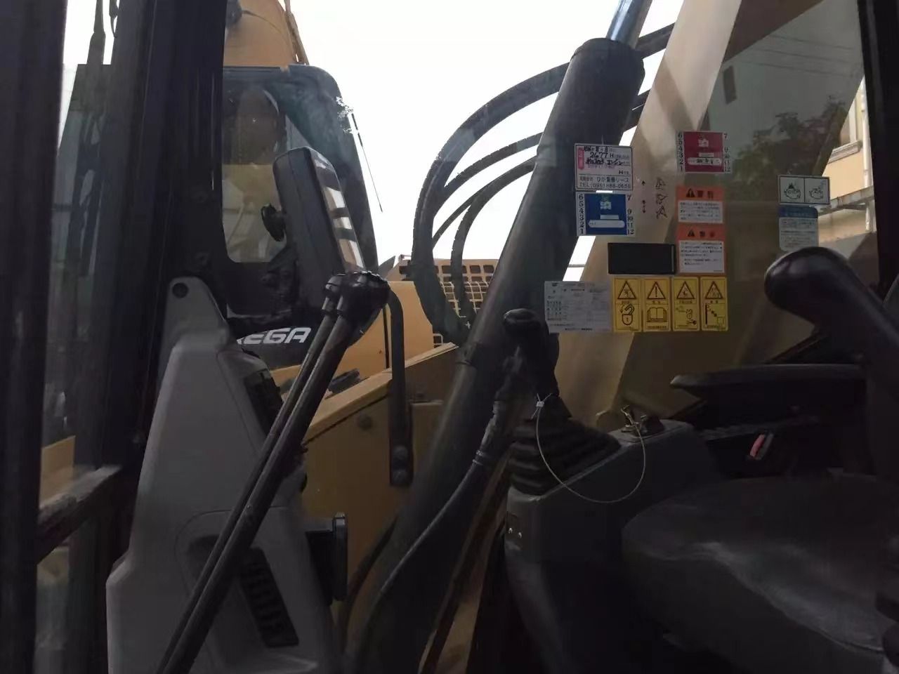 2022 Caterpillar 308D excavator interior view