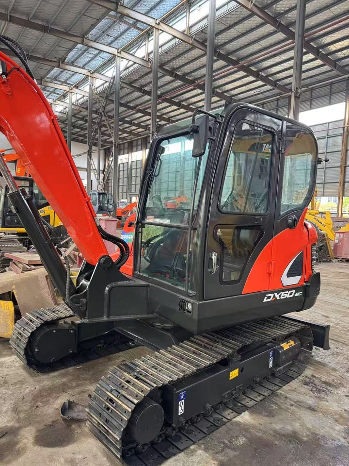 2020 Doosan DX60-9C mini excavator, side view