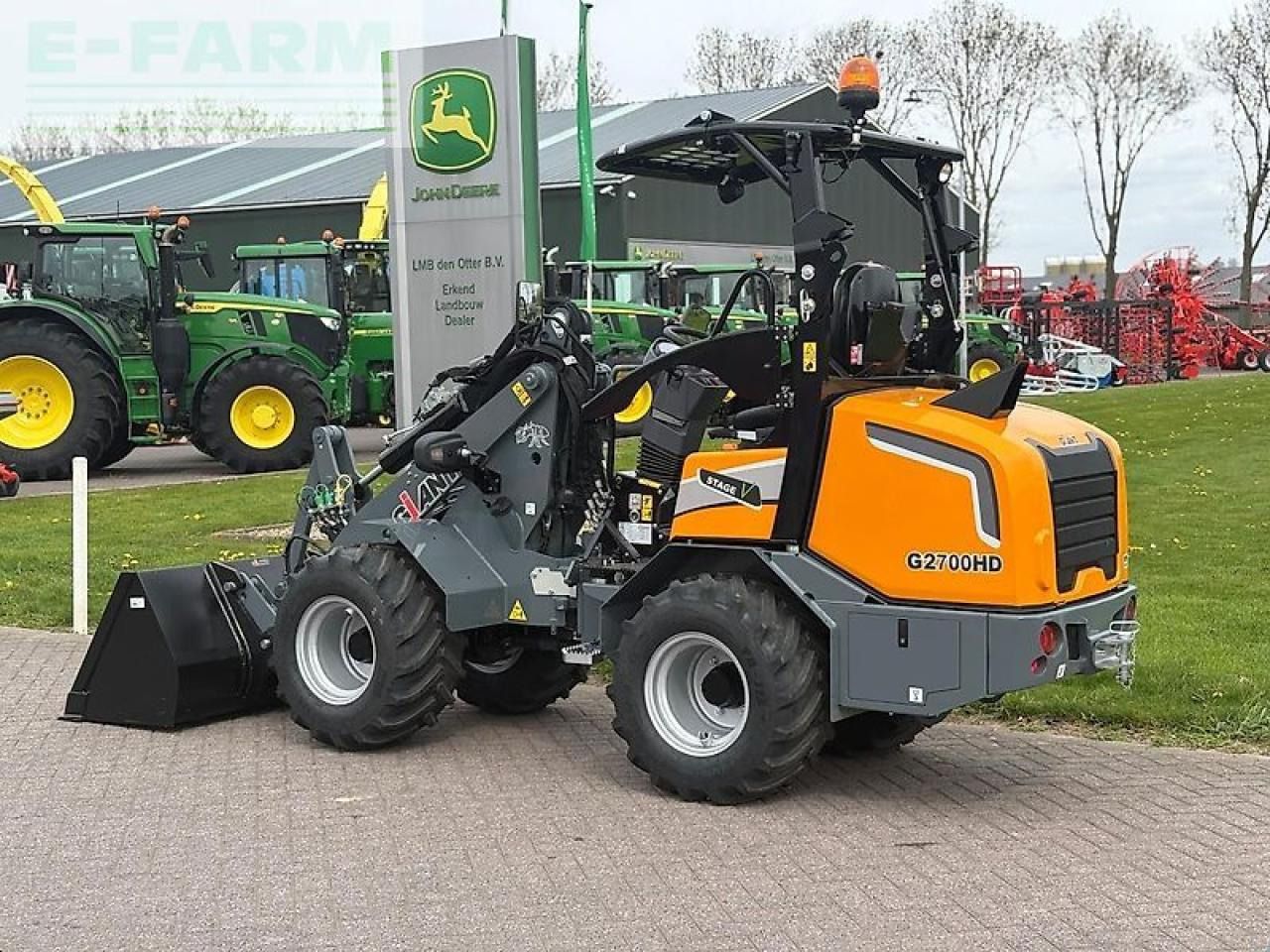 2026 Giant G2700 HD mini excavator, rear three-quarter view 2026 Giant G2700 HD mini excavator, rear three-quarter view