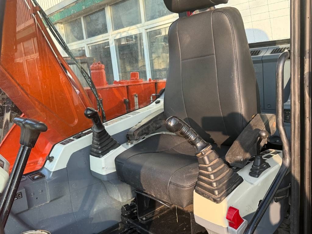 2025 Doosan DX75 crawler excavator interior view