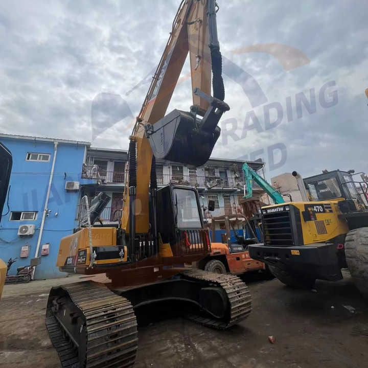 2020 Sany SY215C crawler excavator, front three-quarter view