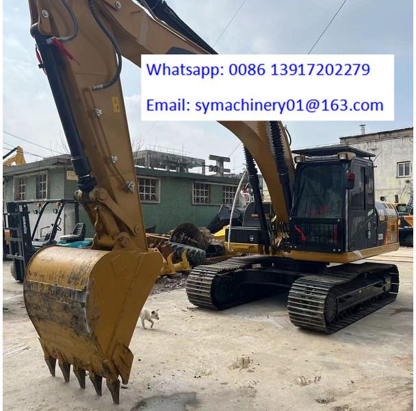 2023 Caterpillar 320D2 paletli ekskavatör, yandan görünüm 2023 Caterpillar 320D2 paletli ekskavatör, yandan görünüm